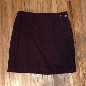 Maroon Banana Republic Skirt EUC